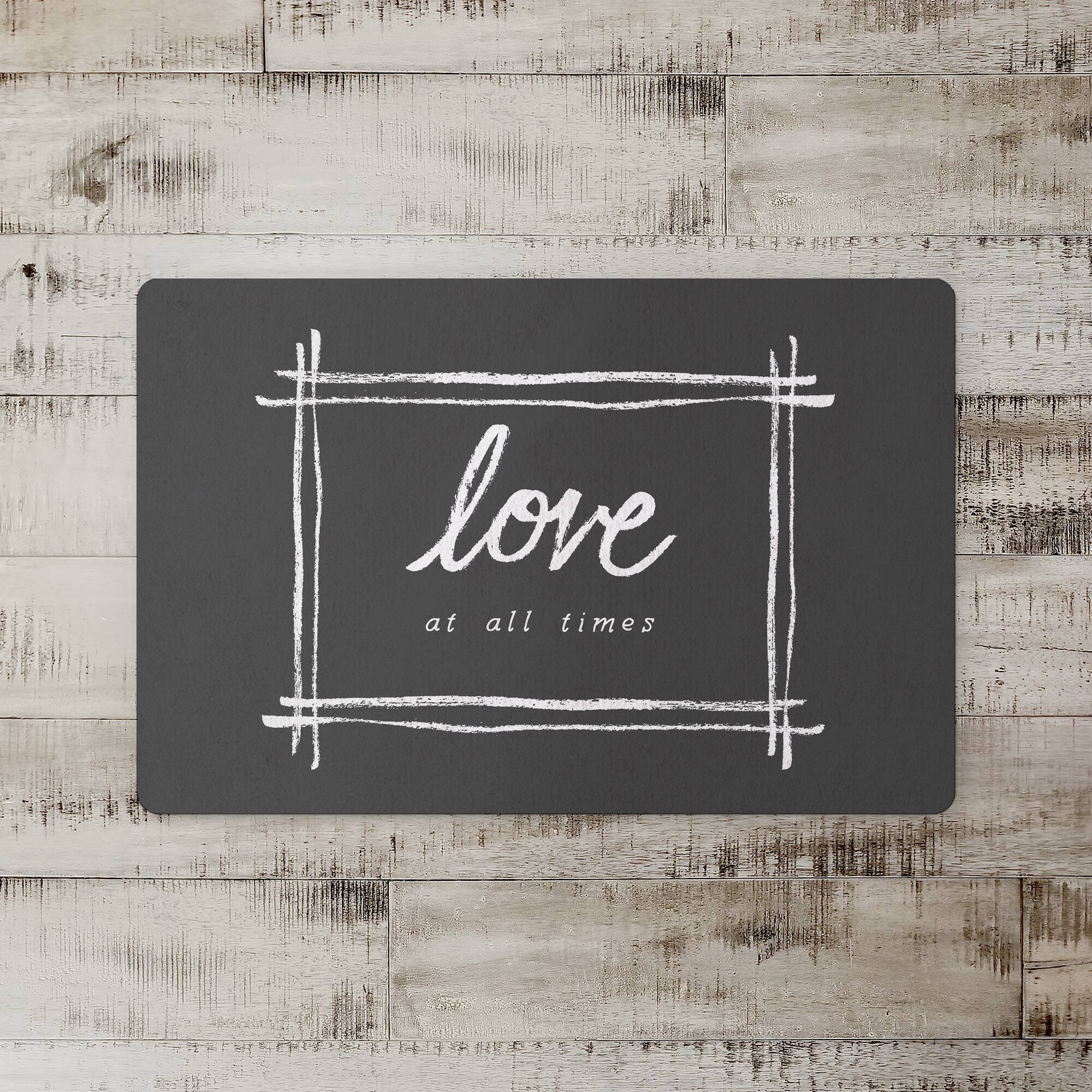 Love At All Times 18" x 27" Floor Mat